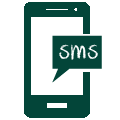 Ícone para receber dica no telemóvel. Icone